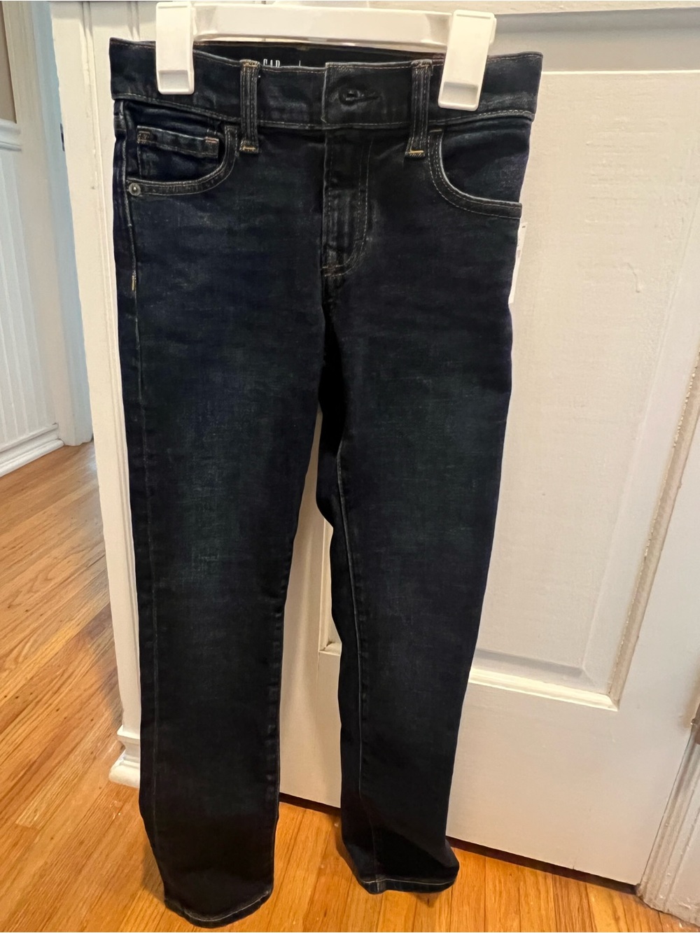 NWT- Gap boys Dark Wash blue Jeans size slim 10